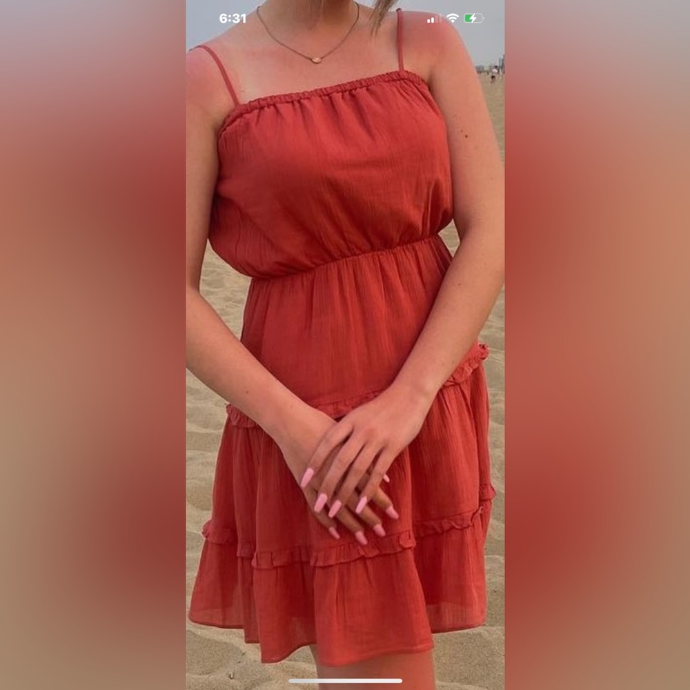 sundress/summer flowy dress from express